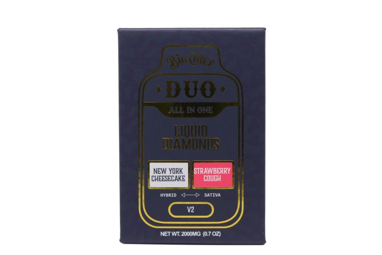 Big Chief Duo All in One 2g – New York Cheesecake x Strawberry Cough
