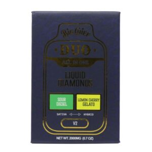 Big Chief Duo All in One 2g – Sour Diesel x Lemon Cherry Gelato