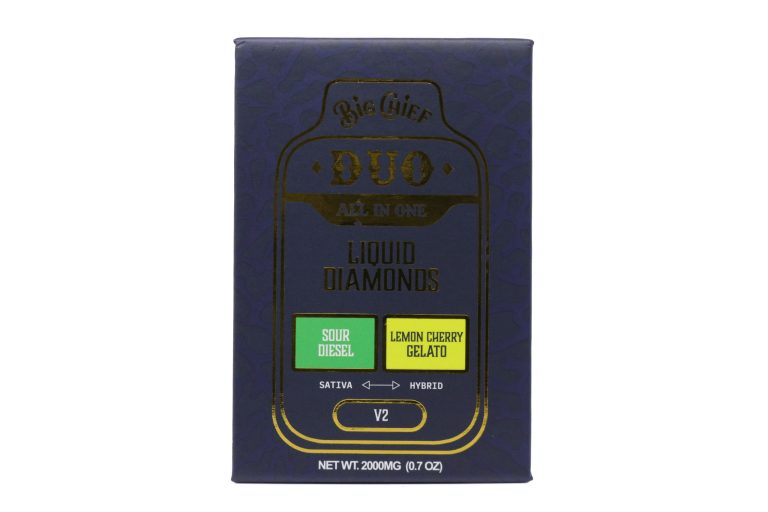 Big Chief Duo All in One 2g – Sour Diesel x Lemon Cherry Gelato