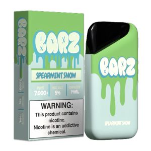 Bars Nicotine Vape – Spearmint Snow