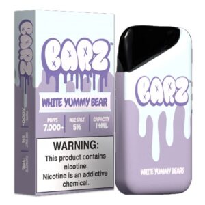 Bars Nicotine Vape – White Yummy Bear