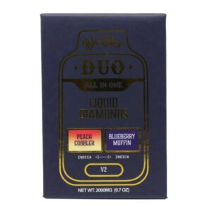 Big Chief Duo All in One 2g – Peach Cobbler x Blueberry Muffin