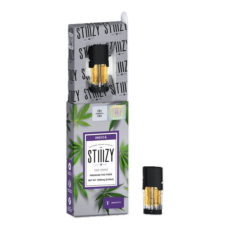 Stiiizy Pods (1g) – Biscotti